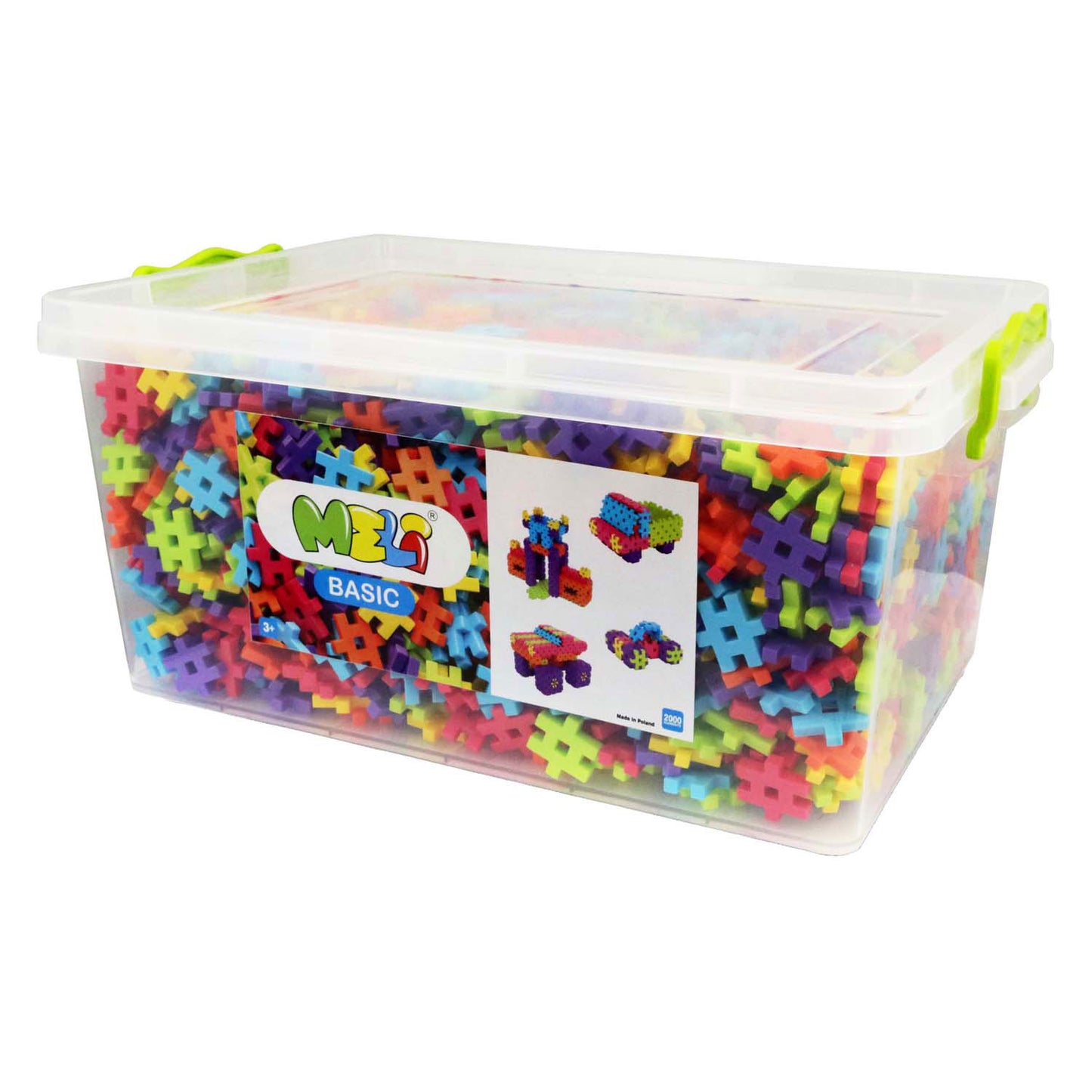 Mattoncini base Meli, 2000 pz.