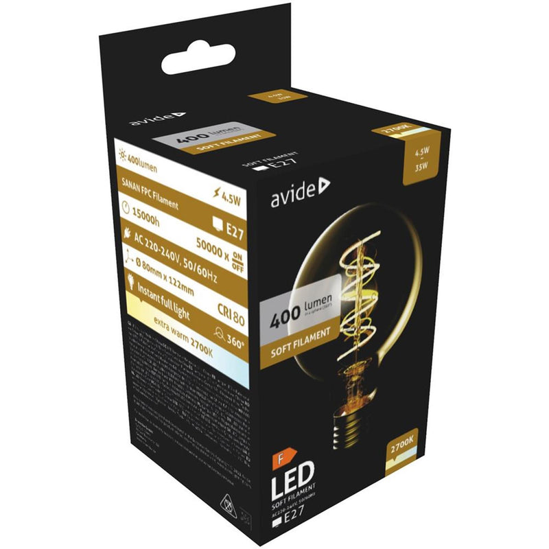 Lampada LED Avide 4.5W E27 2700K 400lm