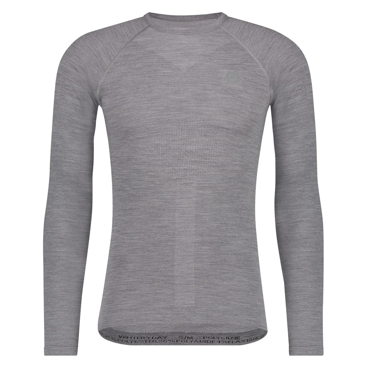 Winterday merino baselayer ls zwart