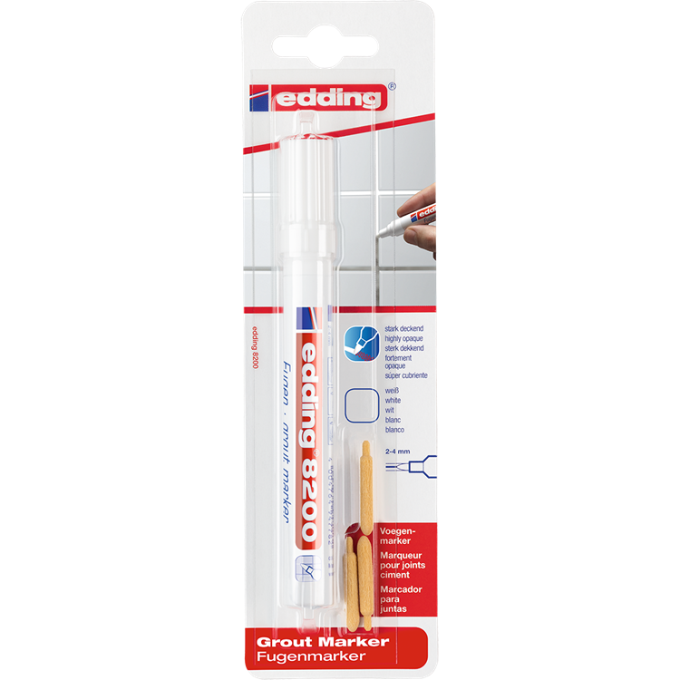 Edding 1006772 - edd. marcatore per giunti 8200 clip. | 5 pezzi