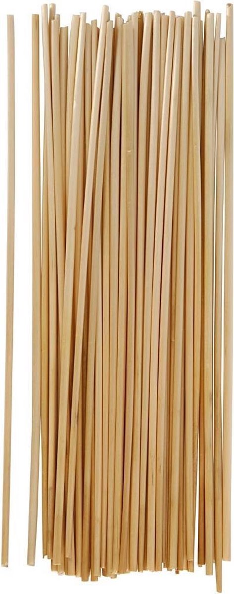 Creativ company stro decoratie - natuurlijk stro - diy knutselmateriaal - stro voor miniaturen - boerderij decoratie - handgemaakte bloemdecoratie - natuurlijke tafeldecoratie - l 22 cm - dikte 1-3 mm - 50 stuks