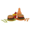 Jipy set gioco hamburger in bioplastica 25 pezzi