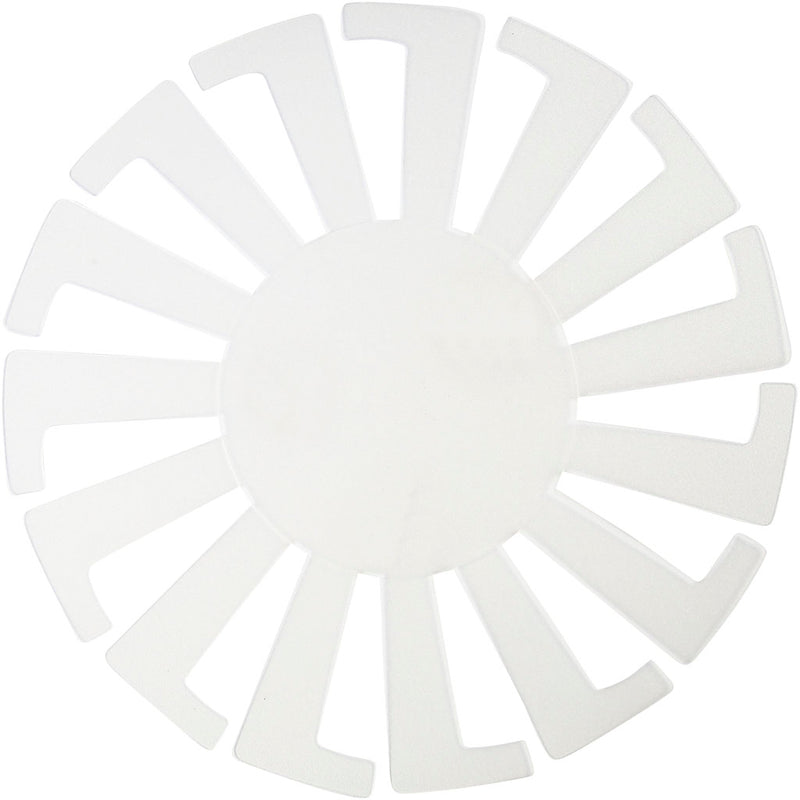 Modello per intrecciare cesti Creativ Company, h: 8 cm, d 14 cm, trasparente, 10 pezzi 1 scatola