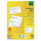 Visitekaartjes sigel a4 250 g m² mat wit 10 vellen