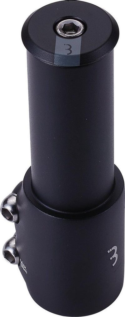 Bbb cycling tubeextend handlebar tube extender 67 mm - fits on handlebar tubes with a diameter of 28.6 mm - bicycle handlebar riser made of aluminum - including top cap - bhp-22