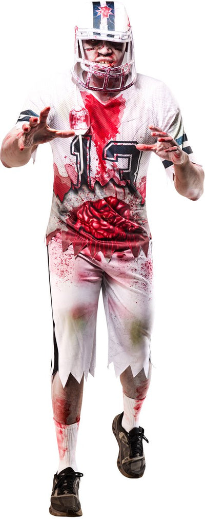 Disfraz de futbolista americano zombie Rubies para adulto - - talla m