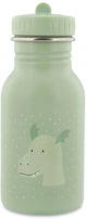 Trixie botella para beber - mr. dragon - botella de agua de acero inoxidable para niños - 350ml - botella a prueba de fugas - verde - dragon