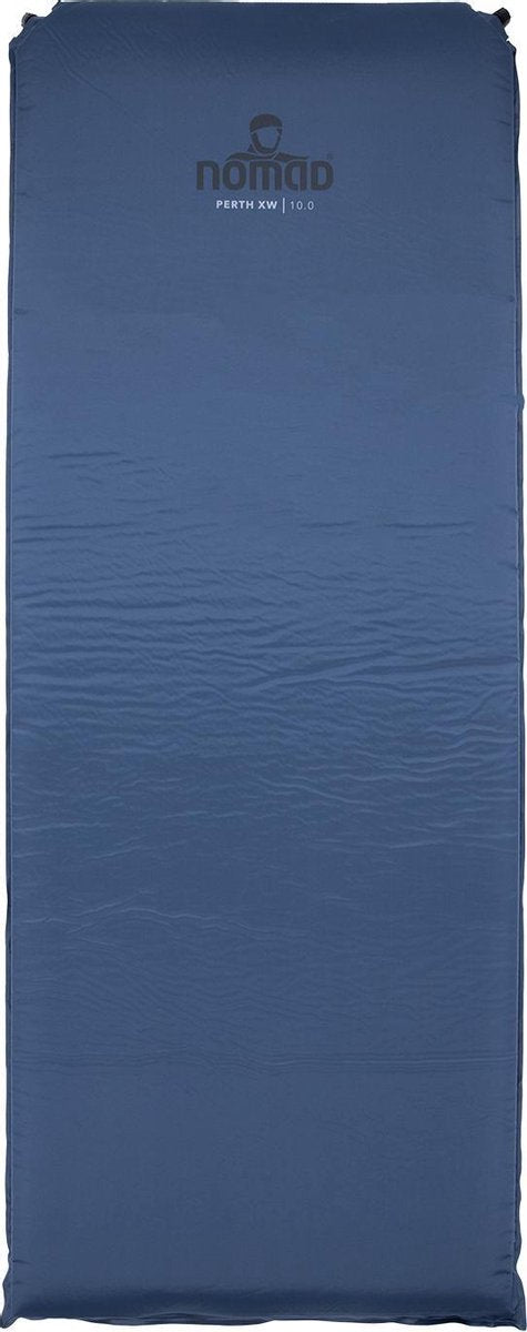 Nomad® perth xw 10.0 | materassino autogonfiabile | 198x76| Spessore 10 cm | blu scuro | palla comfort da campeggio | extra largo | copertura inclusa