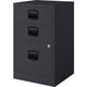 Cassettiera sospesa bisley pfa3zw 3 cassetti nera