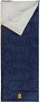 Abbey camp slaapzak ripstop - dekenmodel - blauw - 210x82 cm - koppelbaar