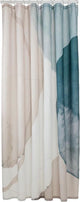 Sealskin earth - douchegordijn 180x200 cm - polyester - donkergroen off-white