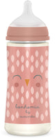 Suavinex - biberon Bonhemia - + 6 mesi - 360 ml - rosa