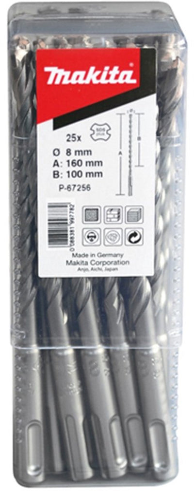 Makita accessories p2s:sds-plus drill 10pcs length 160mm