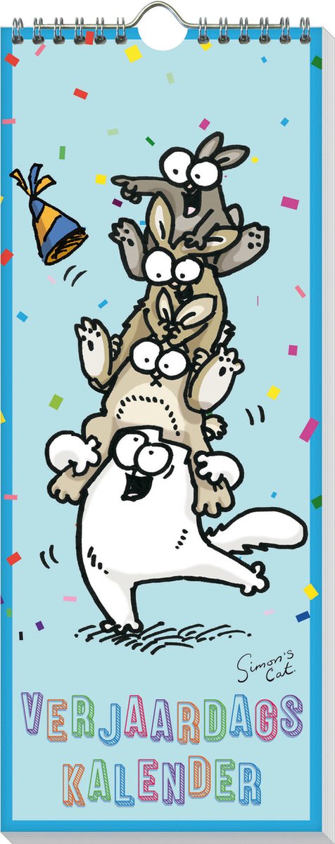 Calendario dei compleanni del gatto di Interstat Simon