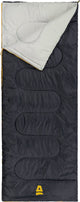 Abbey camp slaapzak ripstop - dekenmodel - grijs - 210x82 cm - koppelbaar