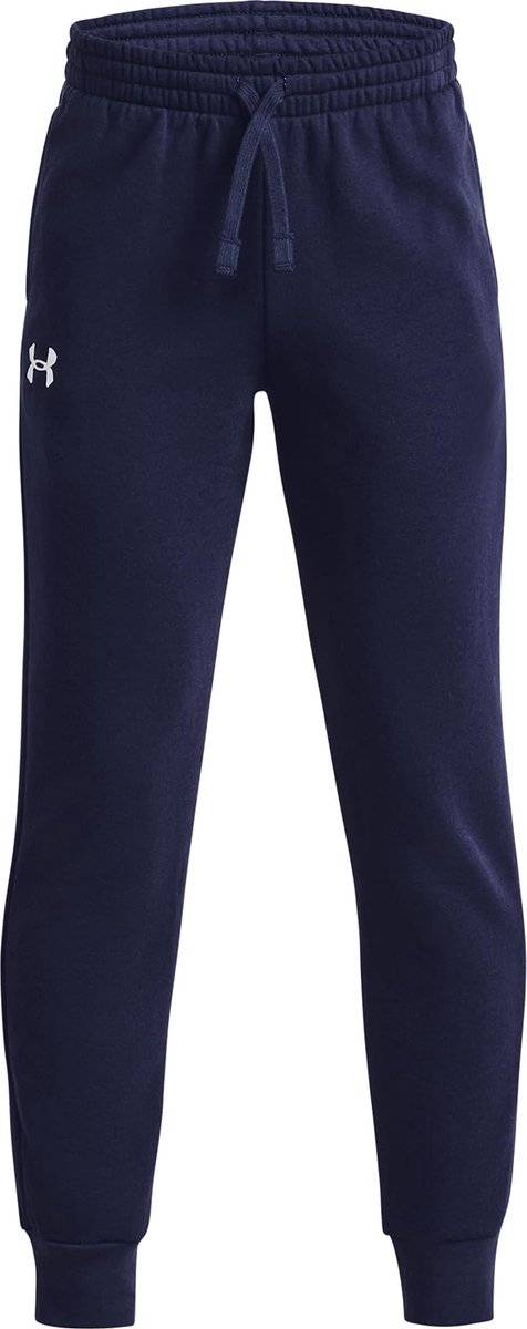 Under Armour UA Rival Fleece Joggers Pantalones deportivos unisex - Azul marino - Blanco