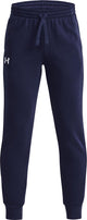 Under Armour UA Rival Fleece Joggers Pantalones deportivos unisex - Azul marino - Blanco