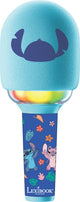 Microfono karaoke wireless Bluetooth Lexibook Stitch con suono e luce