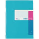 Libro a colonne könig ebhardt a4 210x257mm azzurro 4 colonne 40 fogli