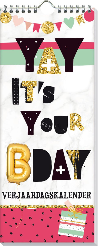 Interstat its your birthday verjaardagskalender
