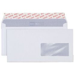 Sobres elco office c5 6 114 x 229 mm 100 gsm con ventana 500 piezas