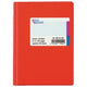 Libro a colonne könig ebhardt a6 105x148mm rosso 96 fogli a righe per libro