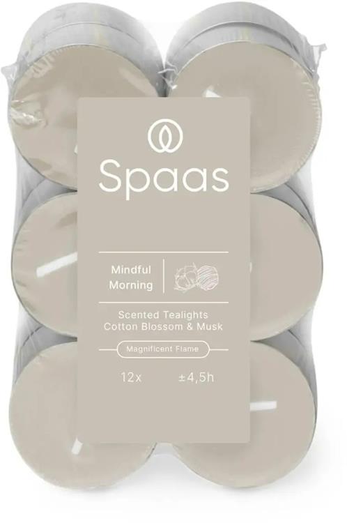 Spaas 1074082 - 12 candeline profumate - mattina consapevole | 10 pezzi