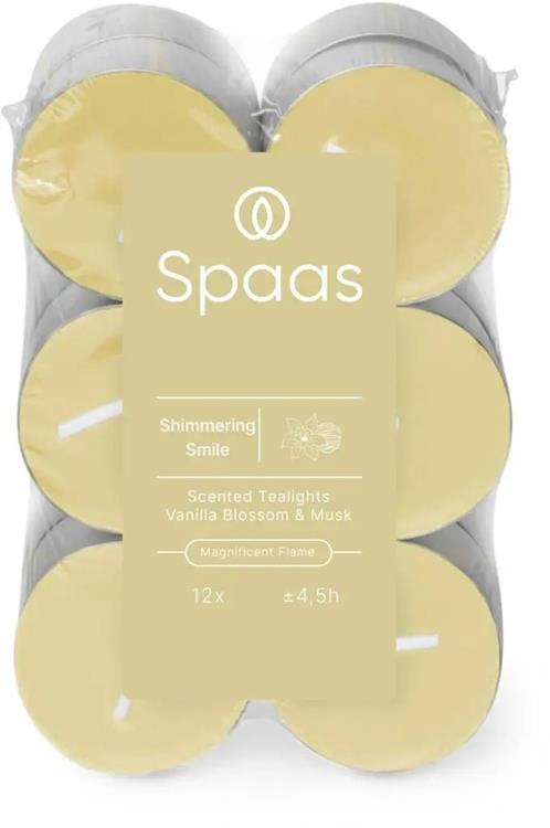 Spaas 1074084 - 12 candeline profumate - shimmeringsmile | 10 pezzi
