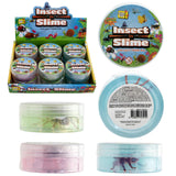 Slime met insect 90 gram 12 assorti - afbeelding 1