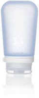 Human gear - gotoob+ - grande - 100ml - azul - botella de viaje - matraz - ligero - a prueba de fugas - reutilizable