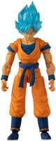 Bandai namco bandai dragon ball actiefiguur blue goku - anime speelgoed.