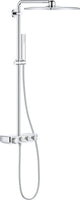 Doccia a pioggia Grohe Euphoria smartcontrol 310 cube duo - ã˜ 31 cm - quadrata - incluso rubinetto termostatico - con tecnologia cooltouch - cromo