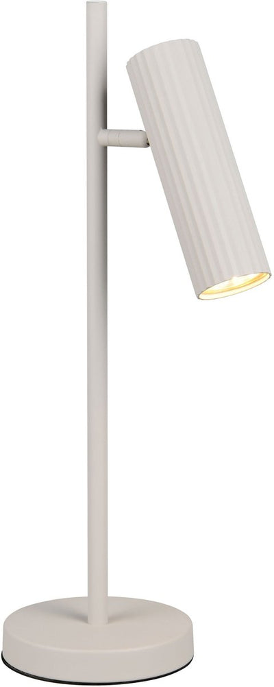 Trio soka - tafellamp - grijs warm - excl. 1x gu10 5 w - snoerschakelaar