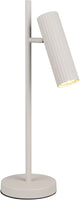 Trio soka - lámpara de mesa - gris cálido - excl. 1x gu10 5 w - interruptor de cable