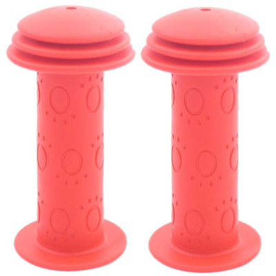 Manijas de bicicletas para niños de Edge Kiddy - 96 mm, rojo