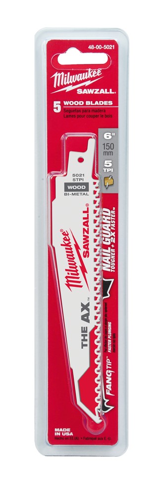 Accessori Milwaukee the axe - lama per sega alternativa lama per sega 150 5 - 3,2 mm (25 pezzi) - 48008021