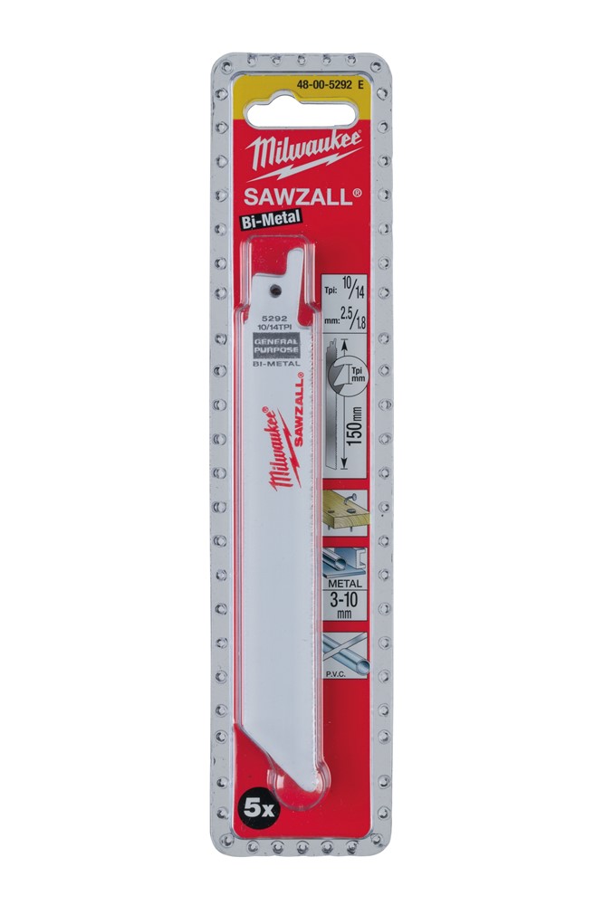 Accesorios Milwaukee hoja de sierra alternativa hoja de sierra 150 2,5 mm (50 piezas) - 48016292