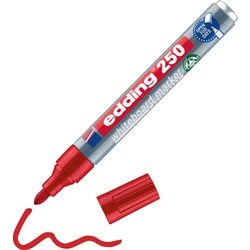 Whiteboard marker edding e-250 red 1.5 - 3 mm
