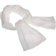 Sciarpa in seta Creativ company, misura 40x150 cm, pongee 5, 22 g, 1 pezzo