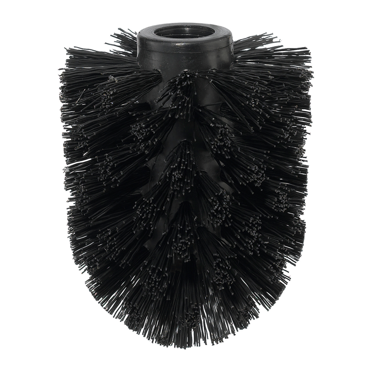 Tesa 1073537 - Testina di ricambio per scopino WC nero - cromato | 1 pz