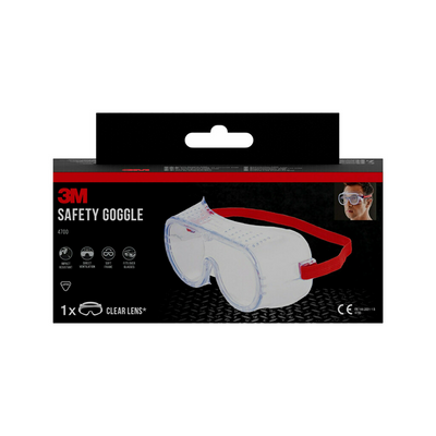 3m 1061645 - gafas de seguridad transparentes contra impactos | 3 piezas