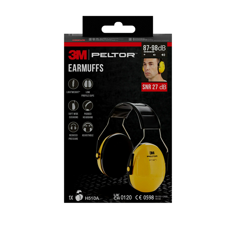 3m 1061810 - orejeras h510a | 1 pieza