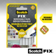 3m 1071429 - Almohadillas autoadhesivas extraíbles scotch-fix™ 11 mm x 15 mm, 36 hp | 24 piezas