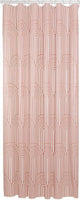 Sealskin brave douchegordijn 180x200 cm - peva - donkerroze wit (ringen apart verkrijgbaar)