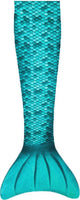 Coda da sirena Kuaki - set turchese - xs - 8 anni