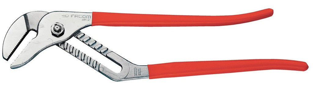 Alicates para bombas de agua Facom con ranuras fresadas PVC 40cm - 481.40