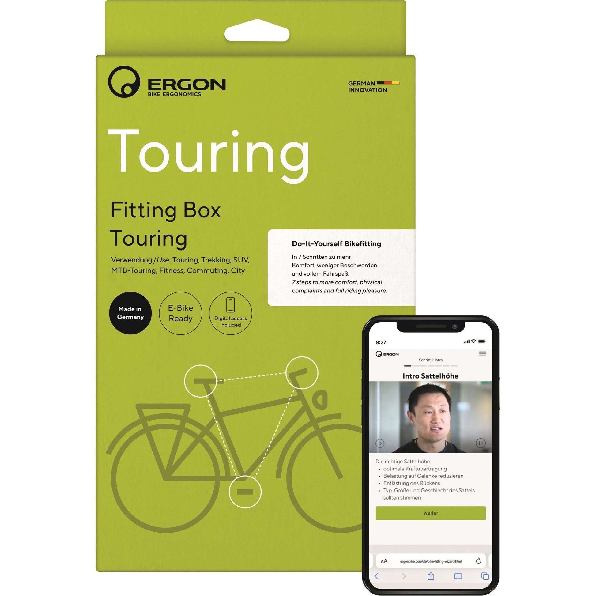 Ergon Fitting Box Touring E-Bike