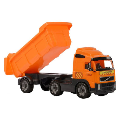 Cavallino polesie volvo kiepwagen 59x19x25 cm oranje