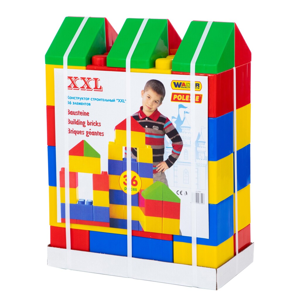 Polesie Polesie XXL Building Blocks 36 pezzi