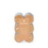 Spaas 1074417 - 12 candeline profumate deliziosa alba 4,5 ore | 10 pezzi